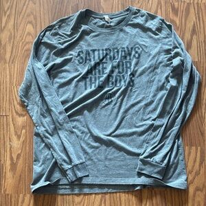 Saturdays Are For The Boys Barstool Long Sleeve Tee XL